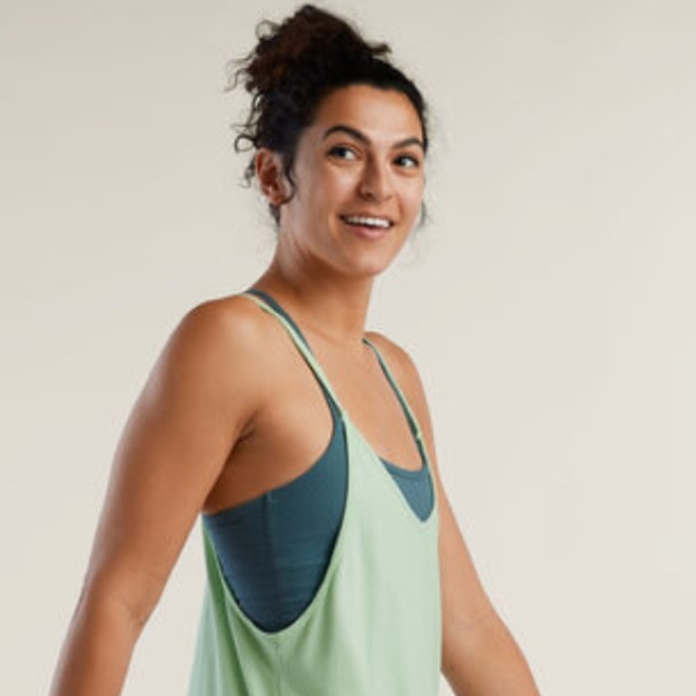 Light Green Sleeveless Jumpsuit